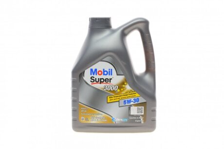 Моторна олива Super 3000 XE 5W-30, 4л MOBIL 153018