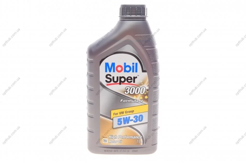 Моторное масло Mobil Super 3000 Formula V 5W-30 1л MOBIL 153454 (фото 1)