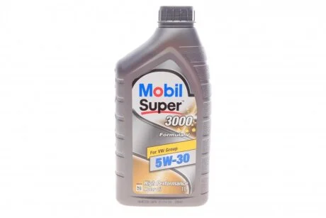 Моторное масло Mobil Super 3000 Formula V 5W-30 1л MOBIL 153454