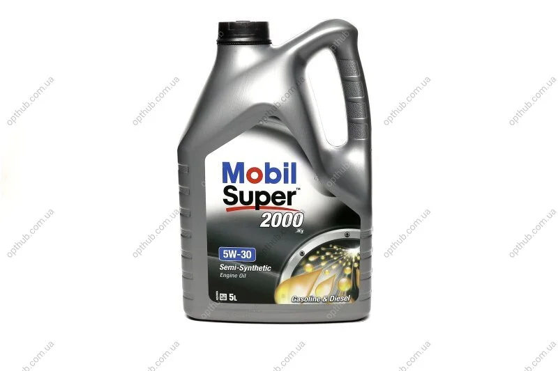 Олива моторна Mobil SUPER 2000 X1 5W-30 (Каністра 5л) C.I.U MOBIL 153536 (фото 1)