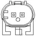 Датчик ABS MOBILETRON ABEU331 (фото 1)