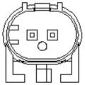 Датчик ABS MOBILETRON ABEU331