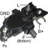 Регулятор напруги генератора РЕГУЛЯТОР НАПРУГИ IB248 TW -ua MOBILETRON VRB264 (фото 1)