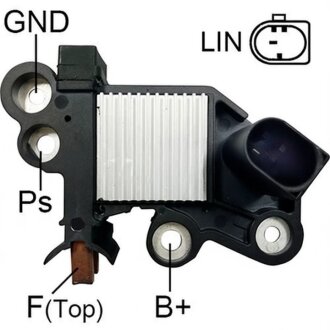 Регулятор напряжения генератора РЕГУЛЯТОР НАПРЯЖЕНИЯ ГЕНЕРАТОРА VR-B855 CN | LIN1-H-4 B/40 MOBILETRON VRB855