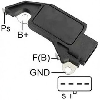 Регулятор напруги генератора РЕГУЛЯТОР НАПРУГИ D411 TW -ua MOBILETRON VRD694H