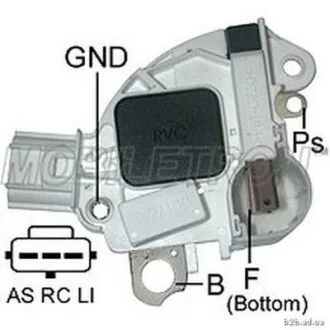 Регулятор напруги генератора РЕГУЛЯТОР НАПРУГИ IX131 TW -ua MOBILETRON VRF156