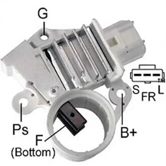 Регулятор напряжения генератора РЕГУЛЯТОР НАПРЯЖЕНИЯ F603 CN MOBILETRON VRF930