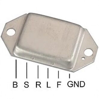 Регулятор напряжения генератора РЕГУЛЯТОР НАПРЯЖЕНИЯ IH212 CN MOBILETRON VRH20003