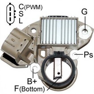 Регулятор напряжения генератора MOBILETRON VRH2009130