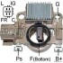 Регулятор напряжения генератора РЕГУЛЯТОР НАПРЯЖЕНИЯ IM851 TW MOBILETRON VRH200994 (фото 1)