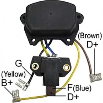 Регулятор напруги генератора РЕГУЛЯТОР НАПРУГИ IP129B TW -ua MOBILETRON VRPR3729A