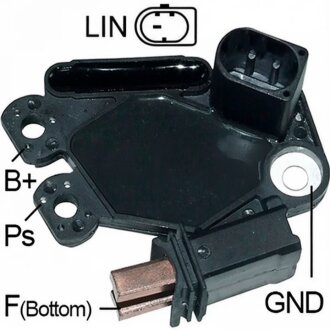 Регулятор напряжения генератора РЕГУЛЯТОР НАПРЯЖЕНИЯ ГЕНЕРАТОРА VR-V3788 CN | LIN1-H-4 B/25 MOBILETRON VRV3788