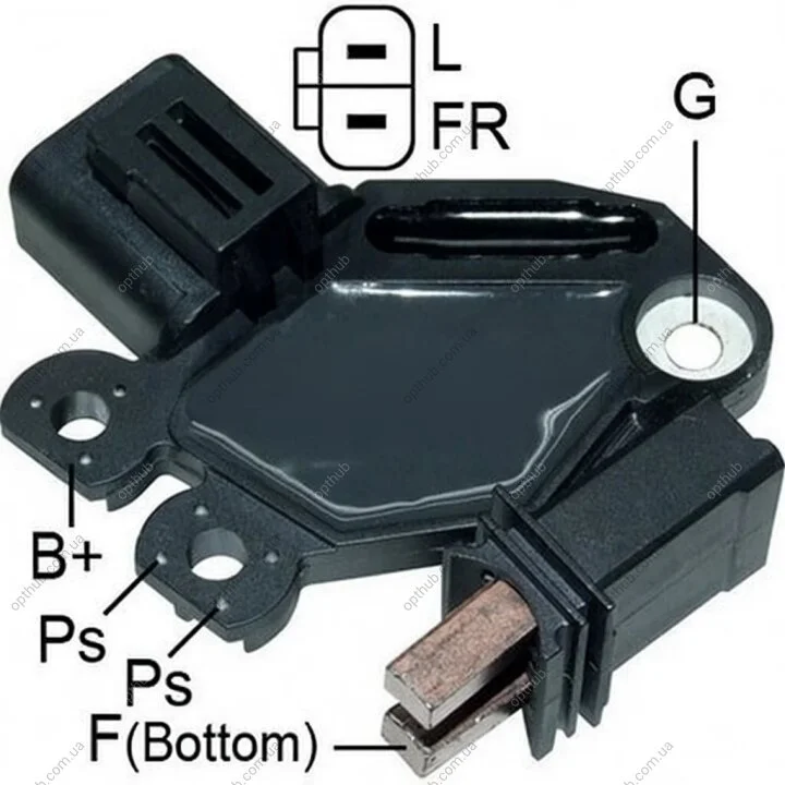 Регулятор напруги генератора РЕГУЛЯТОР НАПРУГИ M611 CN -ua MOBILETRON VRV8326 (фото 1)