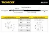 Амортизатор капота VW PASSAT B7 (2010-16)(вир-во Monroe) MONROE ML6185 (фото 2)