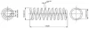 Пружина підвіски задн лів/прав AUDI A4 B5 1.6-2.8 11.94-09.01 MONROE SP0667 (фото 1)