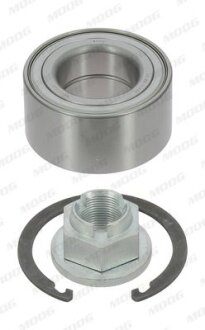 Підшипник призначений для монтажу на маточину, кульковий з елементами монтажу.. MOOG VV-WB-11666
