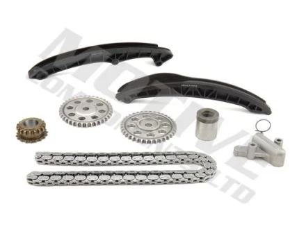 Комплект ГРМ (ланцюг + шестерня) AUDI A1, A3 SEAT ALHAMBRA, ALTEA, ALTEA XL, CORDOBA, IBIZA III, IBIZA IV, IBIZA IV SC, IBIZA IV ST, LEON, TOLEDO IV SKODA FABIA II 1.2-1.6LPG 02.02-07.18 MOTIVE TCK82