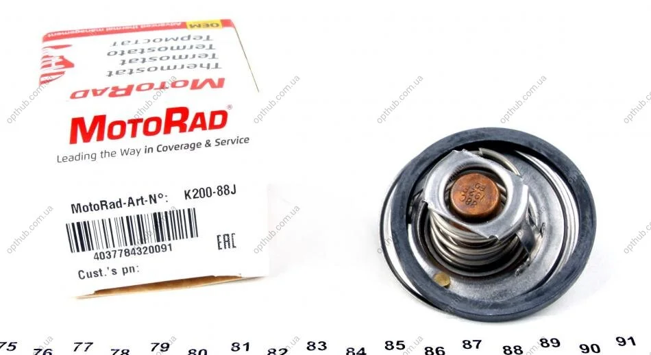 Термостат Ford Transit 1.7 -73 UA63 MOTORAD 200-88JK (фото 1)