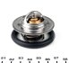 Термостат Ford Transit 2.0i/2.3 94- UA63 MOTORAD 201-88JK (фото 2)