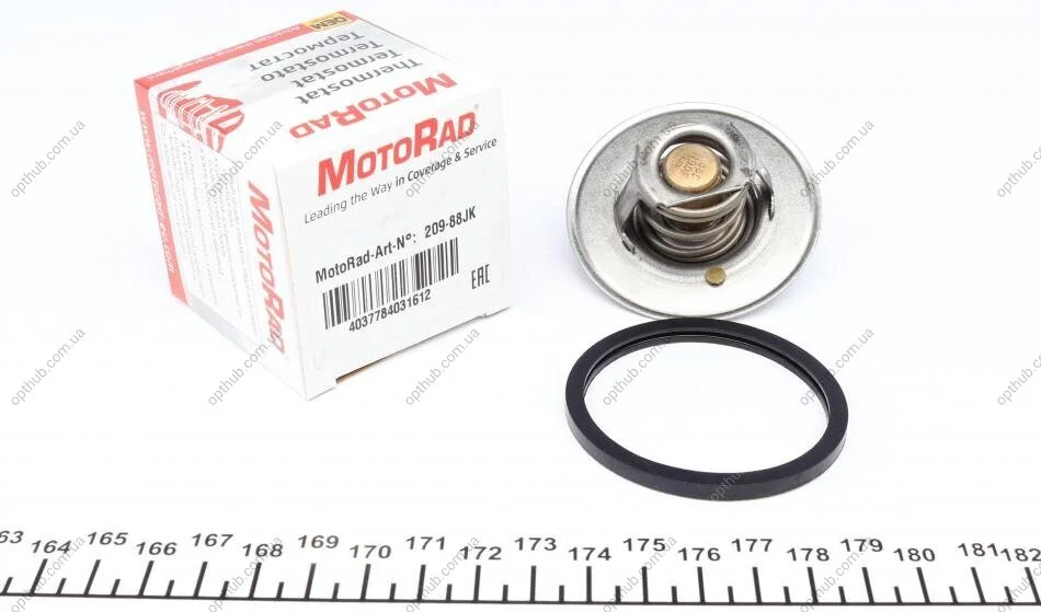Термостат Skoda Felicia 1.3 94-98 (88°C) (opt-om) MOTORAD 209-88JK (фото 1)