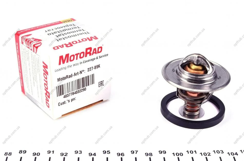 Термостат Opel Combo/Astra G/H/ Corsa 1.7 CDTI 00- UA63 MOTORAD 227-89K (фото 1)