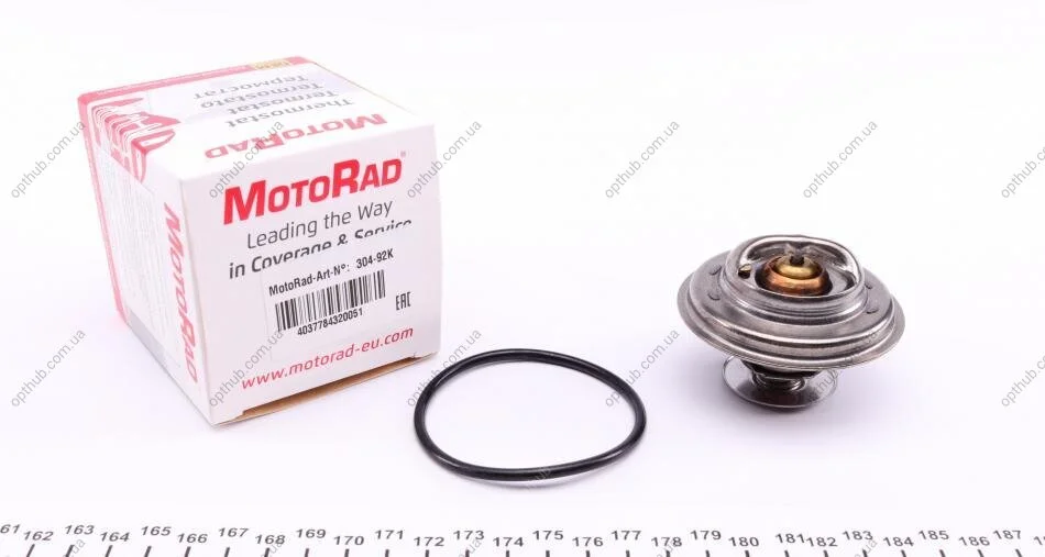 Термостат Audi A4/A6/VW Passat 2.4-2.8 97-05 (92°) UA63 MOTORAD 304-92K (фото 1)
