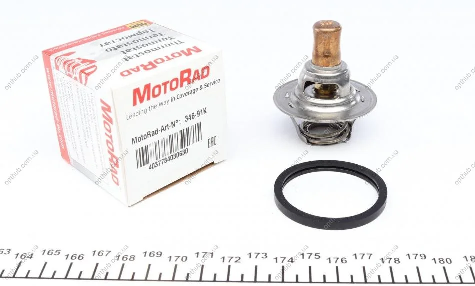 Термостат Renault 19/Clio 1.2/1.4 88-96 UA63 MOTORAD 346-91K (фото 1)