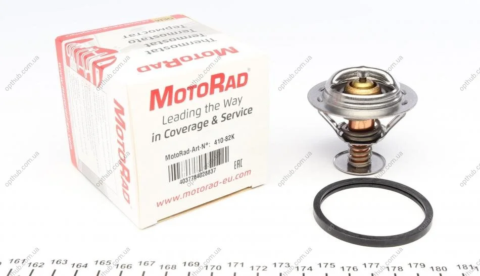 Термостат Kia Sorento 3.3/Toyota Hilux 2.5D/Land Cruiser Prado 3.0D 93- (82°С) UA63 MOTORAD 410-82K (фото 1)