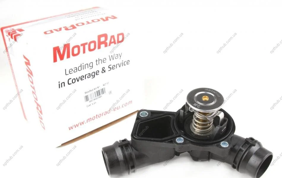 Термостат BMW 3 (E46)/5 (E39/E60)/7 (E38/E65)/X5 (E53) 2.0-3.0i 95-06 UA63 MOTORAD 467-97K (фото 1)