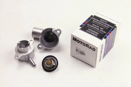 Термостат системи охолодження (88°C, в корпусі) CHEVROLET AVEO / KALOS, LACETTI, NUBIRA, REZZO DAEWOO KALOS, LACETTI, LANOS, NEXIA, NUBIRA 1.4-2.0 02.97- MOTORAD 589-88