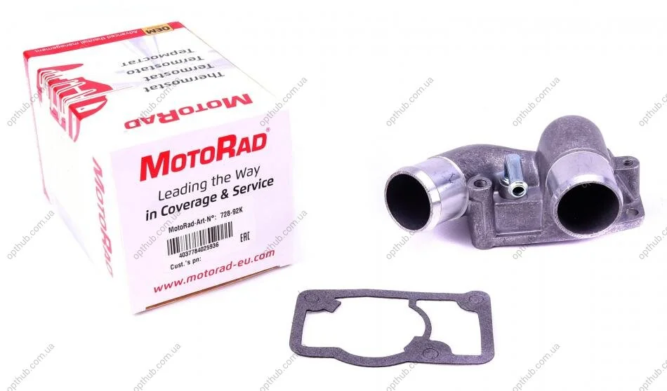 Термостат Opel Vectra C/Astra G 2.0DTI/2.2DTI 02-08 (92°C) (opt-om) MOTORAD 728-92K (фото 1)