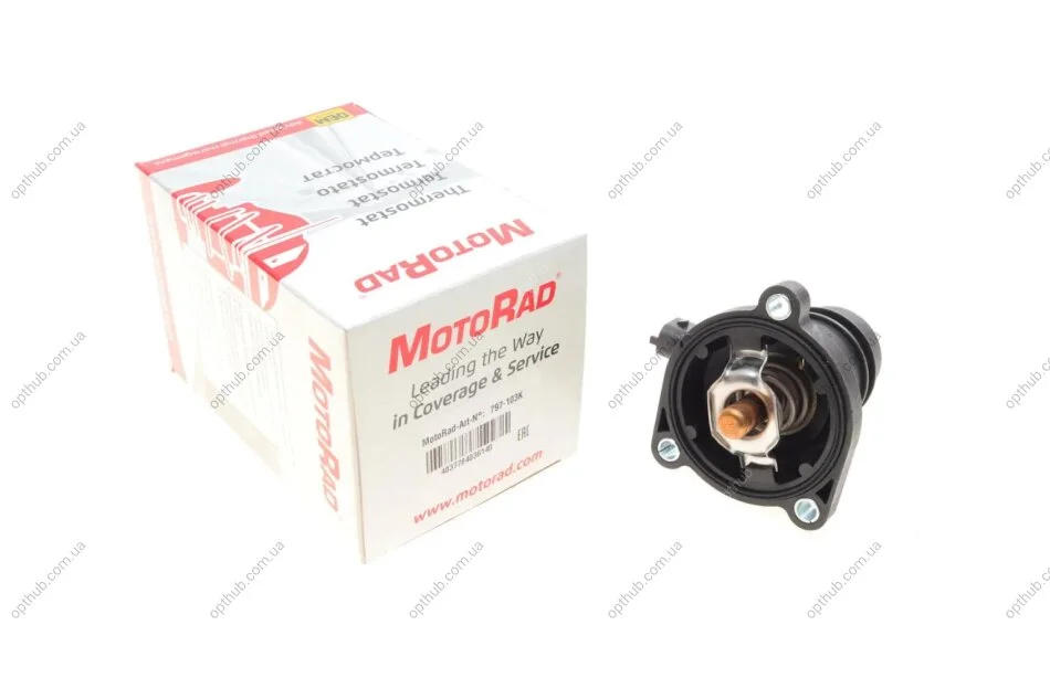 Термостат Opel Corsa/Astra/Chevrolet Aveo 1.2/1.4/1.6i 09- (103°C) UA63 MOTORAD 797-103K (фото 1)