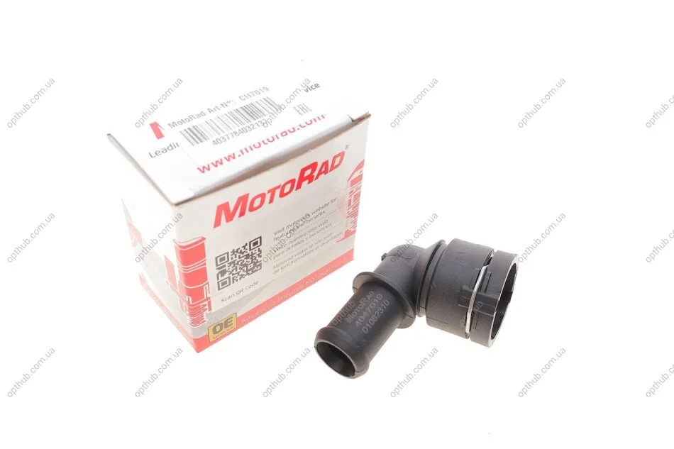 Фланець системи охолодження Skoda Octavia II/VW Golf VI/Passat B6/B7 1.6TDI-2.0TDI 00- UA63 MOTORAD CH7019 (фото 1)