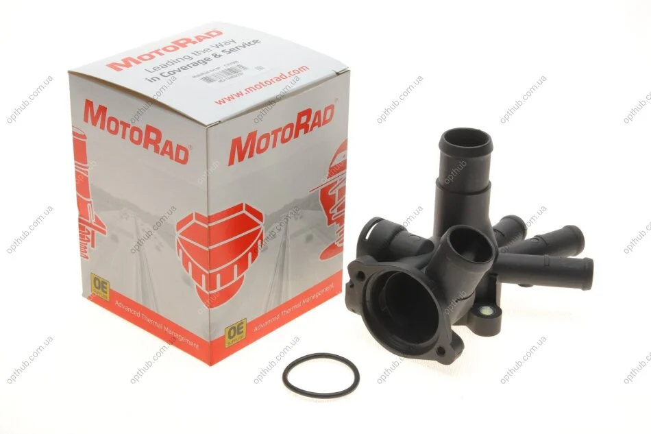 Фланец системы охлаждения VW Golf/Jetta/Polo 1.3 86-94 (opt-om) MOTORAD CH7088 (фото 1)