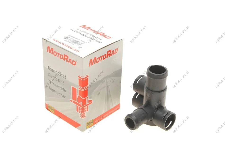 Фланец системы охлаждения VW Caddy I/Passat/T4 1.6-2.0 83-03 (opt-om) MOTORAD CH9873 (фото 1)