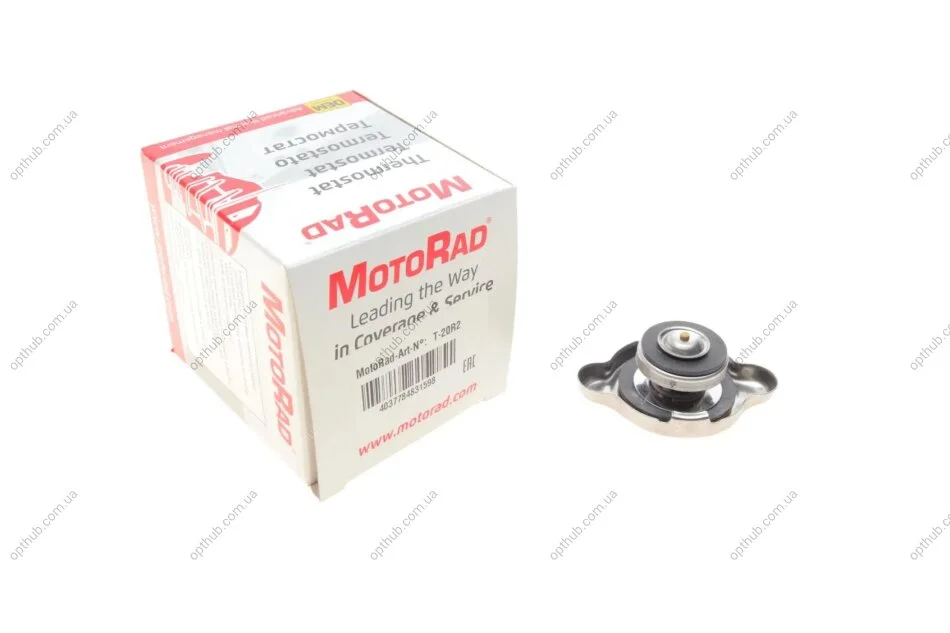 Кришка радіатора Renault Kangoo 1.5dci 03-09/Mazda 626/Honda Civic VI (1.4bar) (opt-om) MOTORAD T20R2 (фото 1)