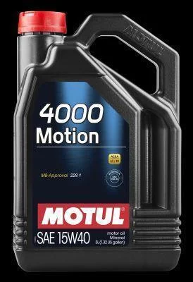 Олива моторна Motul 4000 Motion 15W-40, 5л. MOTUL 100295 (фото 1)