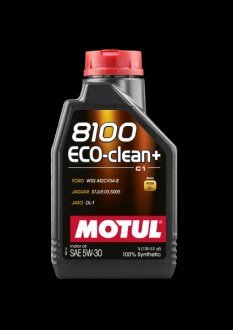 Олива моторна 8100 Eco-clean+ 5W-30 1л MOTUL 101580