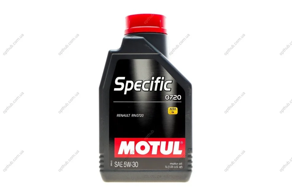 Масло 5W30 Specific 0720 (1л) (opt-om) MOTUL 102208 (фото 1)