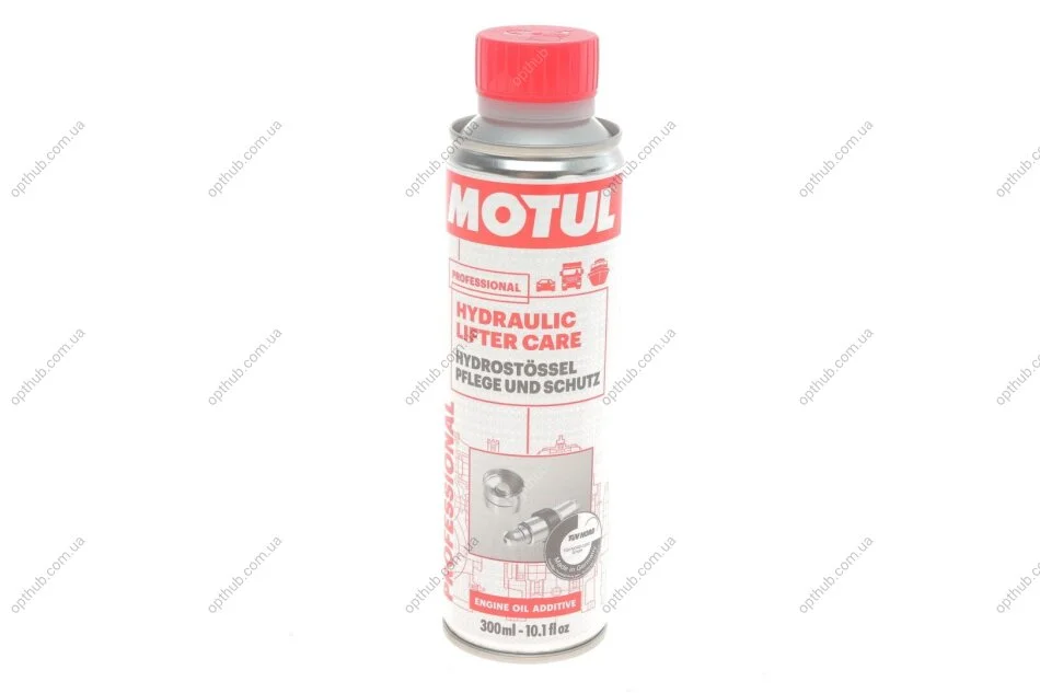 Присадка для оливи (захищає гідрокомпенсатори) Hydraulic Lifter Care (300ml) (108120) (opt-om) MOTUL 102215 (фото 1)