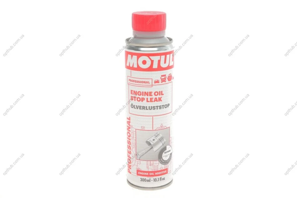 Присадка для масла в двигатель cтоп-течь Engine Oil Stop Leak (300ml) (108121) (opt-om) MOTUL 102315 (фото 1)