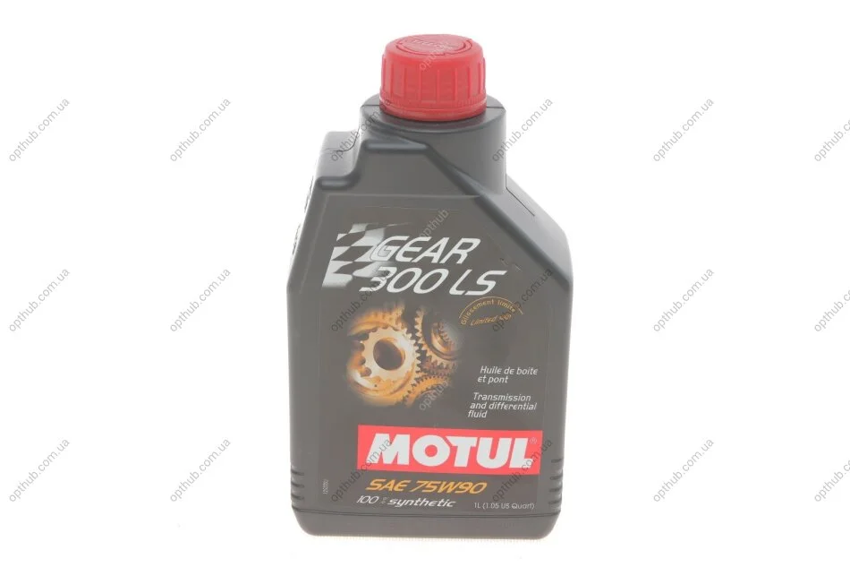 Олива 75W90 Gear 300 LS (1L) (105778/) (opt-om) MOTUL 102686 (фото 1)