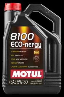 Олива моторна 8100 Eco-nergy 5W-30 5л MOTUL 102898