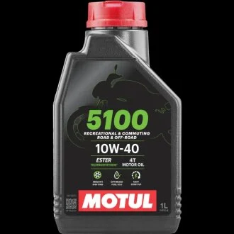 Масло моторное 5100 4T 10W-40 1л MOTUL 104066