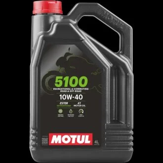 Масло моторное 5100 4T 10W-40 4л MOTUL 104068