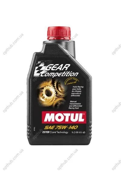 Олива трансмісійна Gear Competition 75W-140 1л MOTUL 105779 (фото 1)