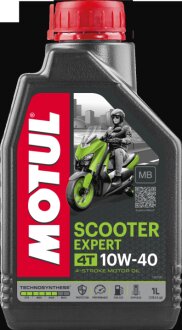 Олива моторна Scooter Expert 4T 10W-40 MB 1л MOTUL 105935