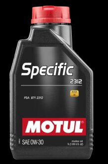 Олива моторна Specific 2312 0W-30 1л MOTUL 106413