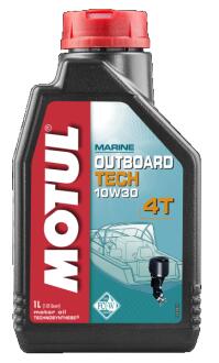 Олива моторна Outboard Tech 4T 10W-30 1л MOTUL 106453