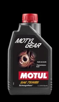 Масло трансмиссионное Motylgear 75W-85 1л MOTUL 106745